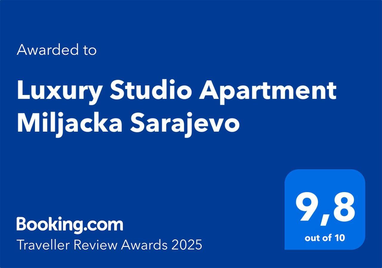 Luxury Studio Apartment Miljacka Saraievo Exterior foto
